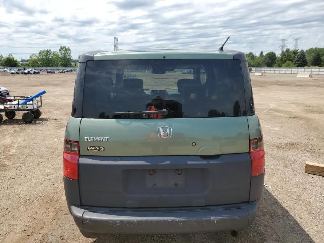 5J6YH28543L042935 - 2003 HONDA ELEMENT EX Yaşıl foto 6