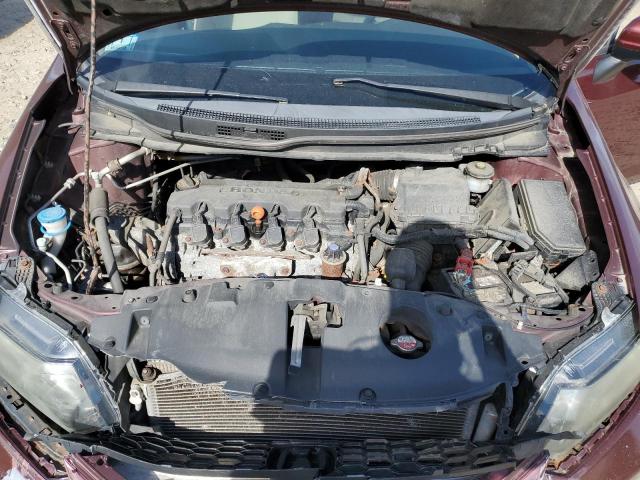 19XFB2F51EE226789 - 2014 HONDA CIVIC LX Bordo foto 11