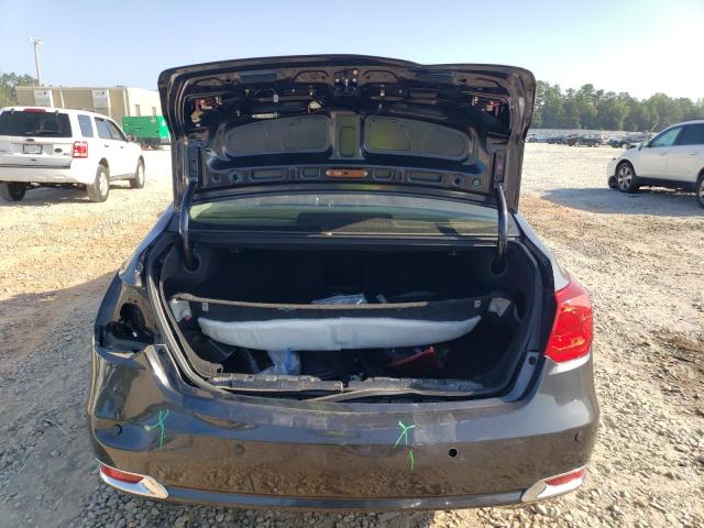 JH4KC1F99FC001598 - 2015 ACURA RLX ADVANCE CHARCOAL photo 6
