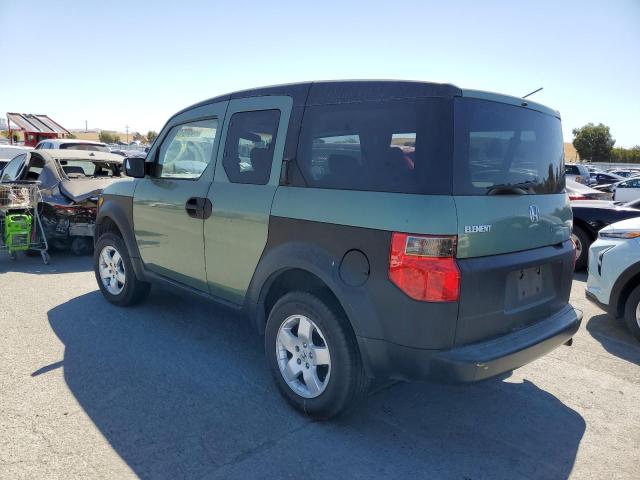 5J6YH18554L003847 - 2004 HONDA ELEMENT EX TEAL photo 2