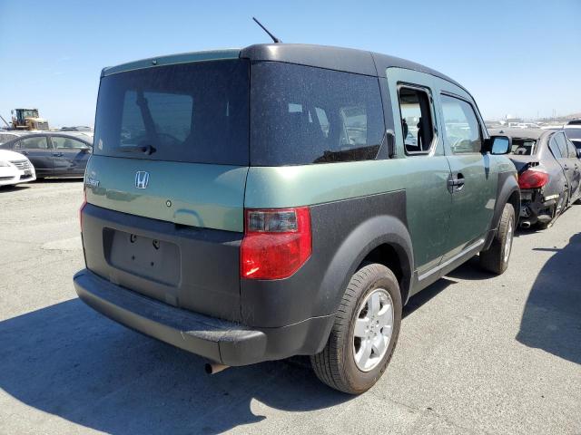 5J6YH18554L003847 - 2004 HONDA ELEMENT EX TEAL photo 3