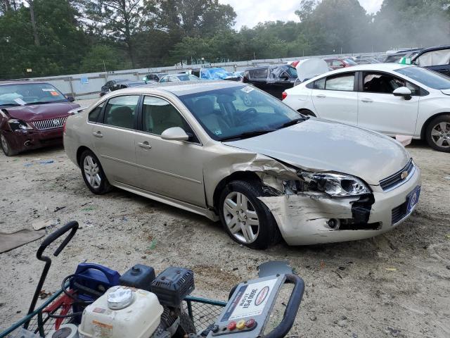 2G1WB5EK0A1232835 - 2010 CHEVROLET IMPALA LT BEIGE photo 4