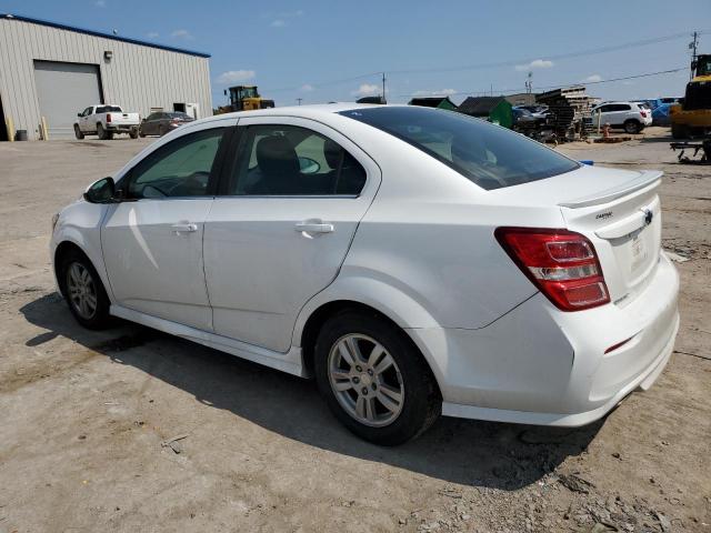 1G1JD5SH6J4133888 - 2018 CHEVROLET SONIC LT WHITE photo 2