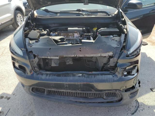 1C4PJLAB1EW123128 - 2014 JEEP CHEROKEE SPORT BLACK photo 12