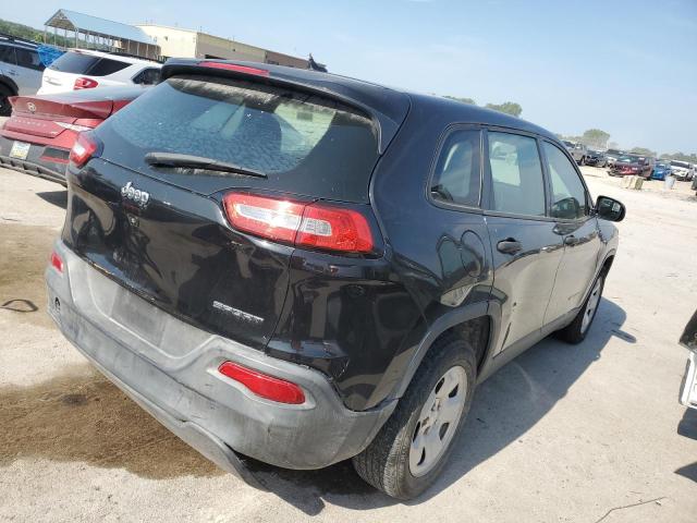 1C4PJLAB1EW123128 - 2014 JEEP CHEROKEE SPORT BLACK photo 3