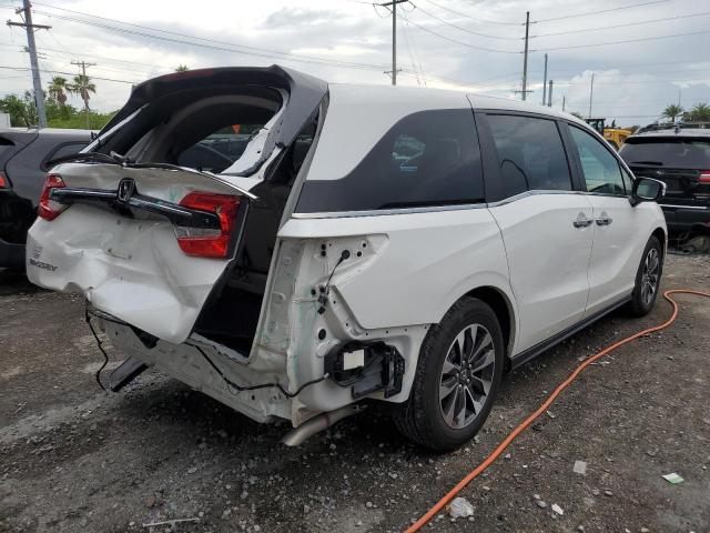 5FNRL6H64RB045578 - 2024 HONDA ODYSSEY EXL WHITE photo 3