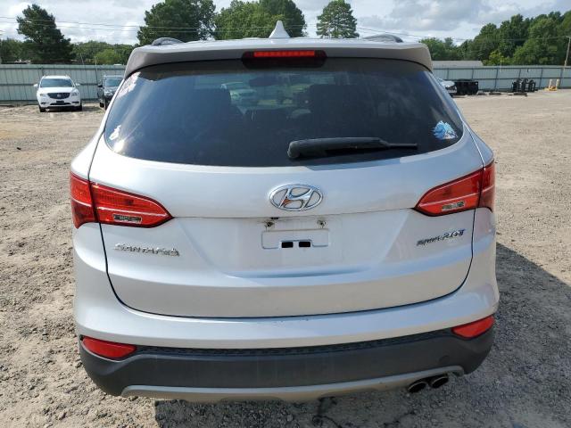 5XYZU3LA7EG173923 - 2014 HYUNDAI SANTA FE S SILVER photo 6