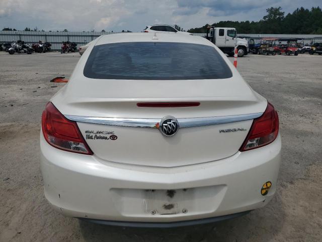 2G4GR5EK8C9151105 - 2012 BUICK REGAL WHITE photo 6