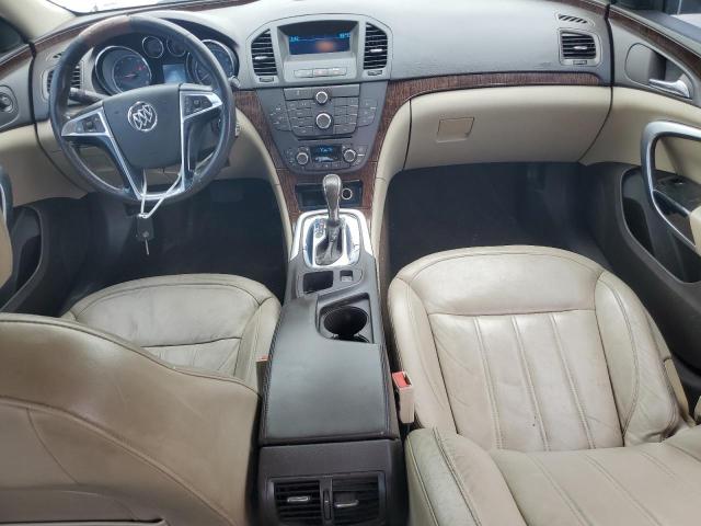 2G4GR5EK8C9151105 - 2012 BUICK REGAL WHITE photo 8