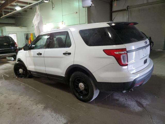 1FM5K8ARXFGA47298 - 2015 FORD EXPLORER POLICE INTERCEPTOR WHITE photo 2