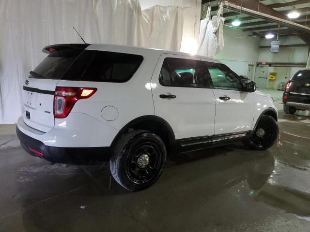 1FM5K8ARXFGA47298 - 2015 FORD EXPLORER POLICE INTERCEPTOR WHITE photo 3