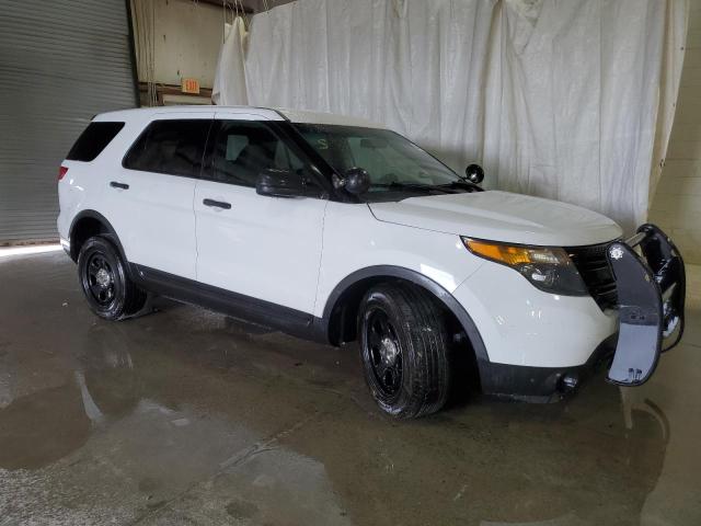 1FM5K8ARXFGA47298 - 2015 FORD EXPLORER POLICE INTERCEPTOR WHITE photo 4