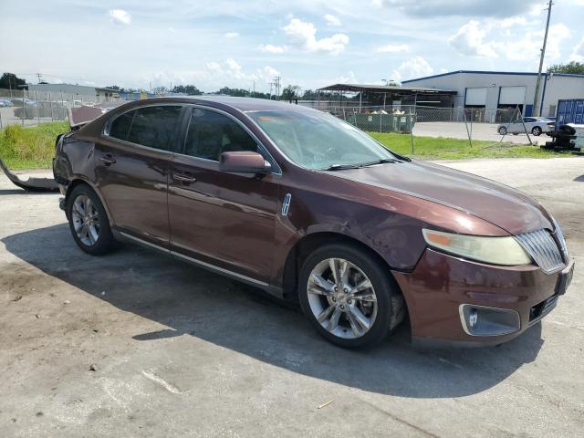 1LNHL9DR5AG613288 - 2010 LINCOLN MKS MAROON photo 4