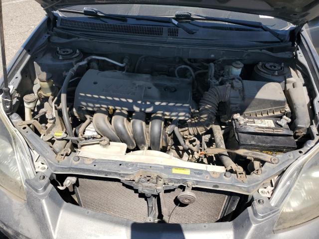 2T1KR32E77C650517 - 2007 TOYOTA COROLLA MA XR GRAY photo 11