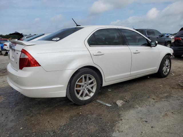 3FAHP0JA4BR199620 - 2011 FORD FUSION SEL WHITE photo 3