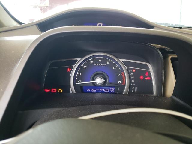 2HGFA16998H532858 - 2008 HONDA CIVIC EXL 勃艮第红 照片 9