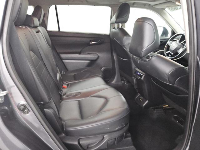 5TDHZRBH1MS527323 - 2021 TOYOTA HIGHLANDER XLE CHARCOAL photo 11