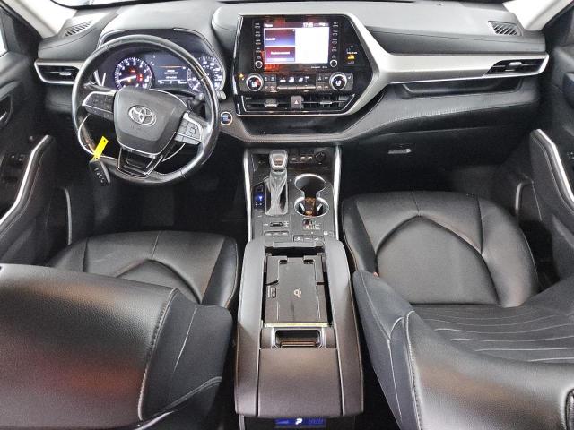 5TDHZRBH1MS527323 - 2021 TOYOTA HIGHLANDER XLE CHARCOAL photo 8