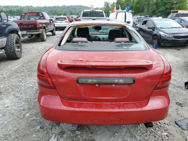 2G2WP552781161625 - 2008 PONTIAC GRAND PRIX RED photo 6