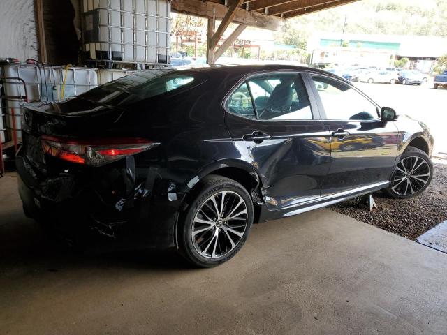 4T1B11HK8JU025476 - 2018 TOYOTA CAMRY L BLACK photo 3