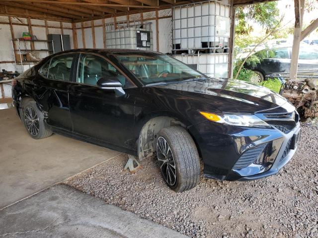 4T1B11HK8JU025476 - 2018 TOYOTA CAMRY L BLACK photo 4