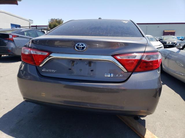 4T1BD1FK5FU147813 - 2015 TOYOTA CAMRY HYBRID GRAY photo 6