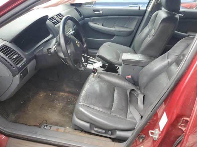 1HGCM56877A007075 - 2007 HONDA ACCORD EX RED photo 7