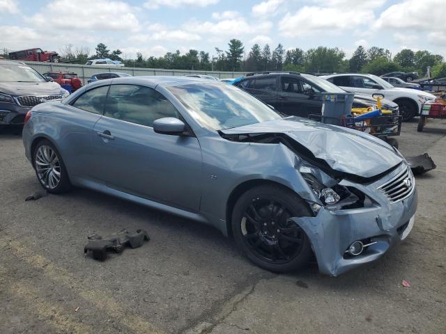 JN1CV6FE1FM810388 - 2015 INFINITI Q60 BASE 蓝色 照片 4