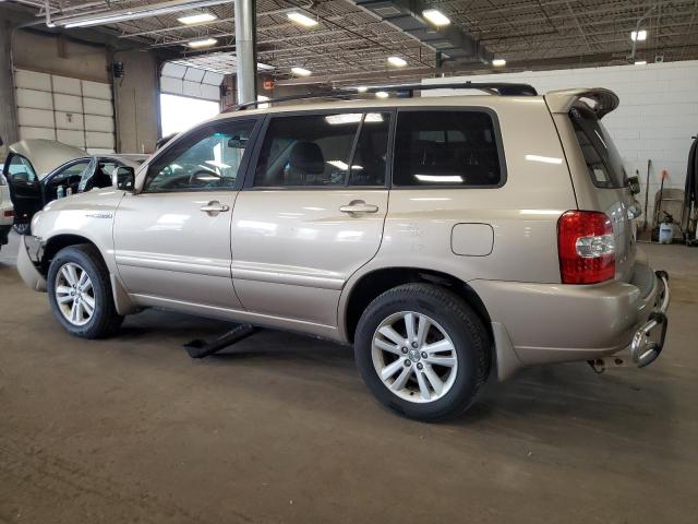 JTEHW21A470041807 - 2007 TOYOTA HIGHLANDER HYBRID BEIGE photo 2