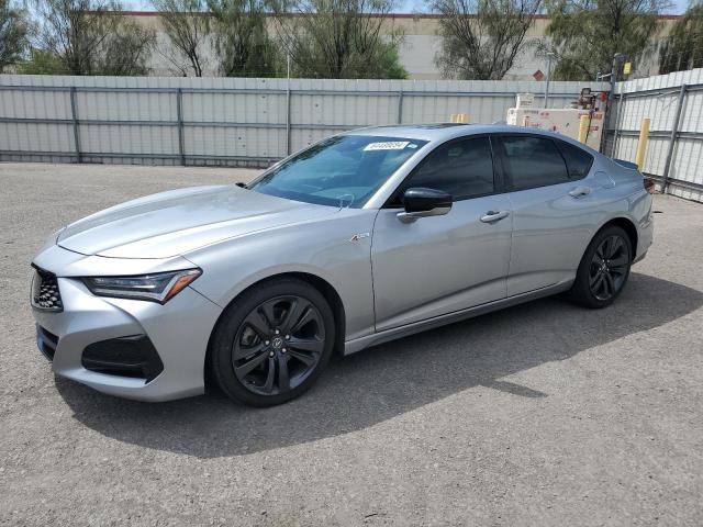 19UUB5F52MA001146 - 2021 ACURA TLX TECH A SILVER photo 1