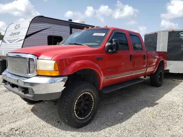 1FTSW31F6YEB97640 - 2000 FORD F350 SRW SUPER DUTY RED photo 1