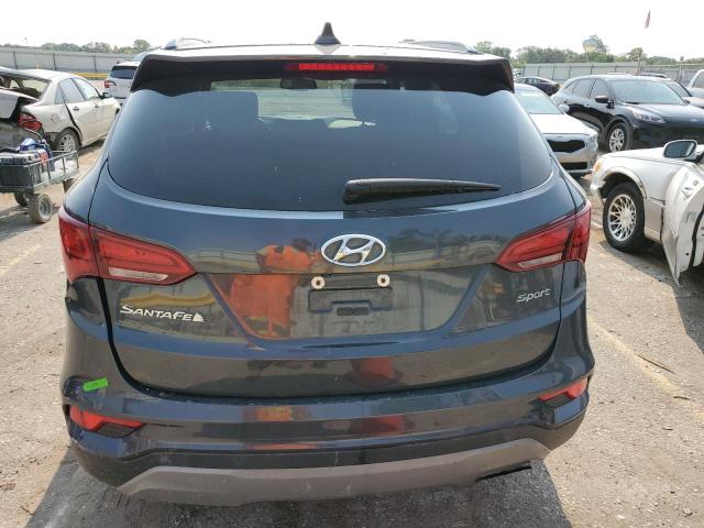 5XYZU3LB1JG529589 - 2018 HYUNDAI SANTA FE S გრაფიტი ფოტო 6