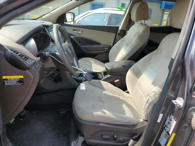 5XYZU3LB1JG529589 - 2018 HYUNDAI SANTA FE S გრაფიტი ფოტო 7