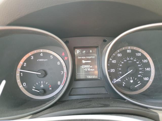 5XYZU3LB1JG529589 - 2018 HYUNDAI SANTA FE S გრაფიტი ფოტო 9