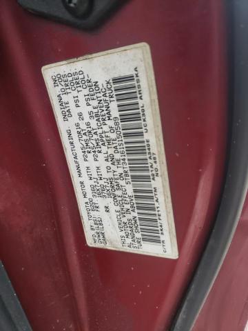 5TBRT34161S150589 - 2001 TOYOTA TUNDRA ACCESS CAB 栗色 照片 13