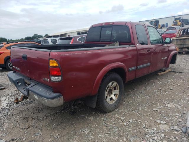 5TBRT34161S150589 - 2001 TOYOTA TUNDRA ACCESS CAB 栗色 照片 3
