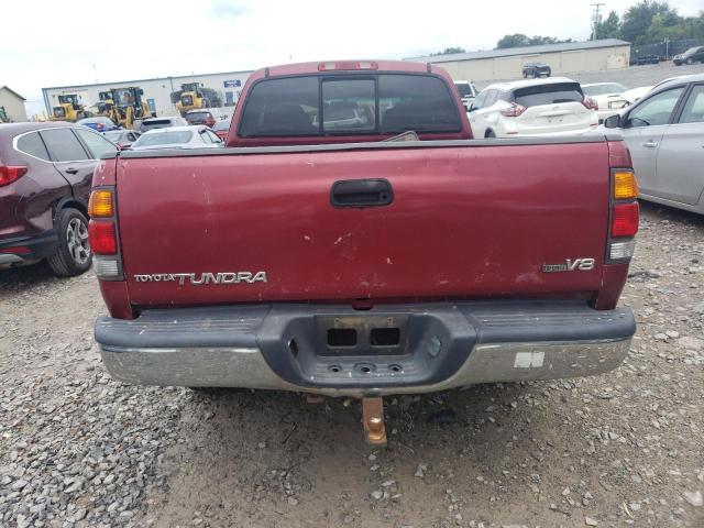5TBRT34161S150589 - 2001 TOYOTA TUNDRA ACCESS CAB 栗色 照片 6