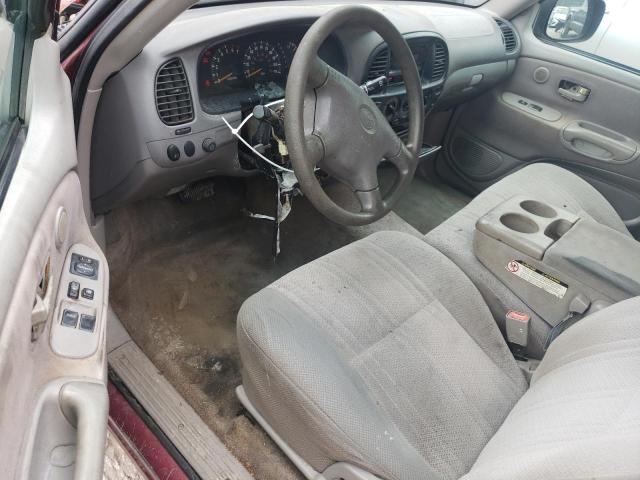5TBRT34161S150589 - 2001 TOYOTA TUNDRA ACCESS CAB 栗色 照片 8