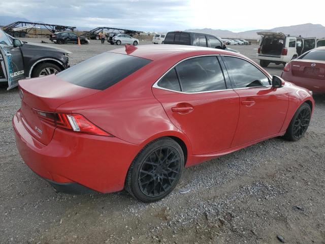 JTHBA1D25G5009053 - 2016 LEXUS IS 200T RED photo 3