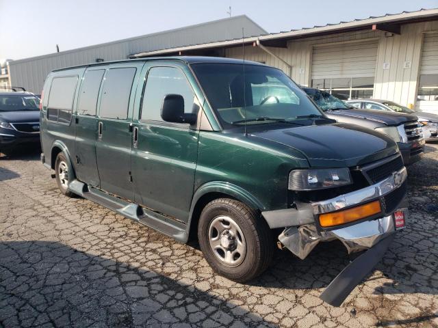 1GBFG15X141125420 - 2004 CHEVROLET EXPRESS G1 GREEN photo 4