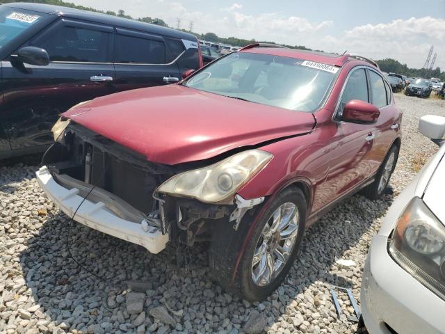 JNKAJ09E78M304056 - 2008 INFINITI EX35 BASE MAROON photo 1