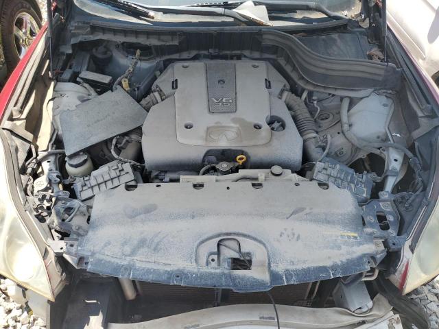 JNKAJ09E78M304056 - 2008 INFINITI EX35 BASE Շագանակագույն լուսանկար 12