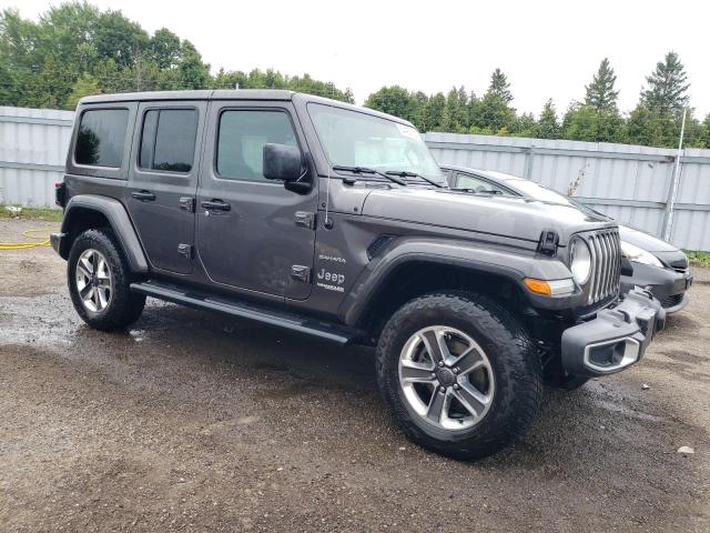 1C4HJXEN7MW556807 - 2021 JEEP WRANGLER U SAHARA GRAY photo 4