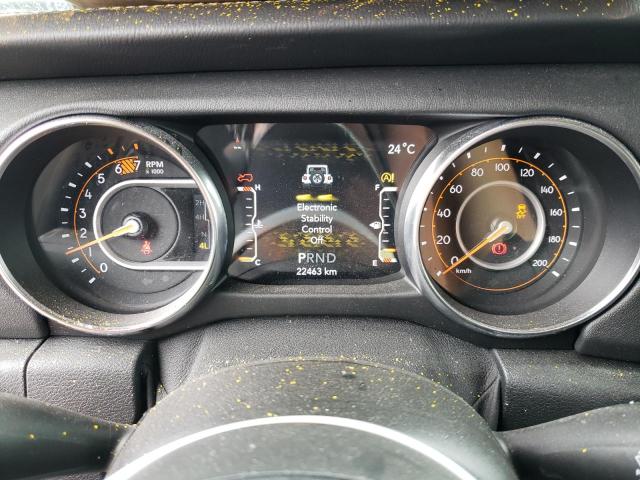 1C4HJXEN7MW556807 - 2021 JEEP WRANGLER U SAHARA GRAY photo 9