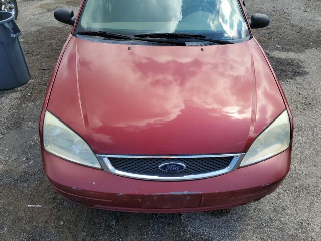 1FAFP34N35W178816 - 2005 FORD FOCUS ZX4 RED photo 11