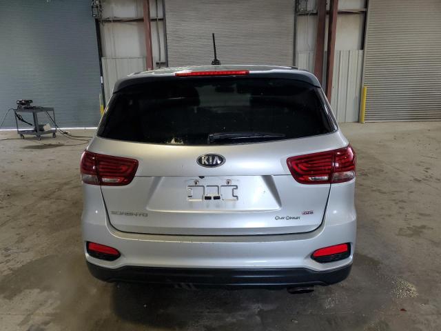 5XYPG4A36KG512417 - 2019 KIA SORENTO L SILVER photo 6