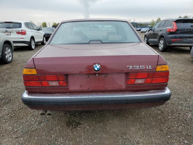 WBAGC431XMDC27566 - 1991 BMW 735 IL BURGUNDY photo 6