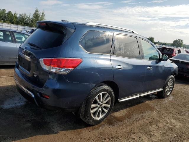 5N1AR2MM9FC638768 - 2015 NISSAN PATHFINDER S BLUE photo 3