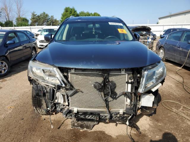 5N1AR2MM9FC638768 - 2015 NISSAN PATHFINDER S BLUE photo 5