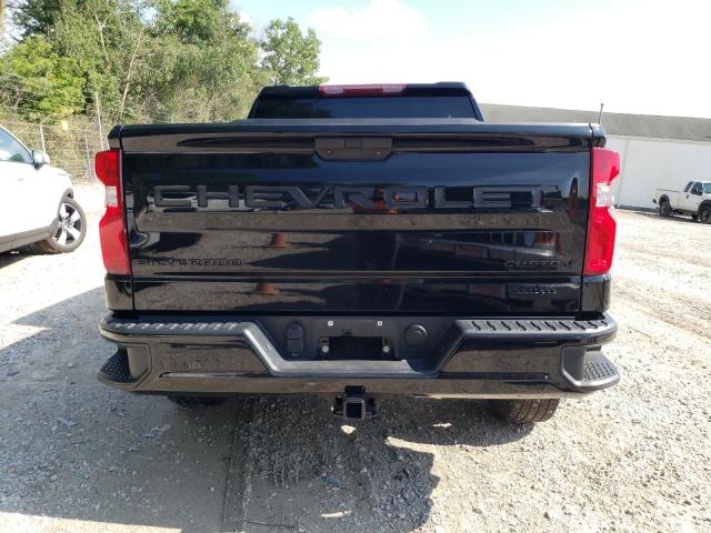 3GCPYBEK2NG161384 - 2022 CHEVROLET SILVERADO K1500 CUSTOM BLACK photo 6